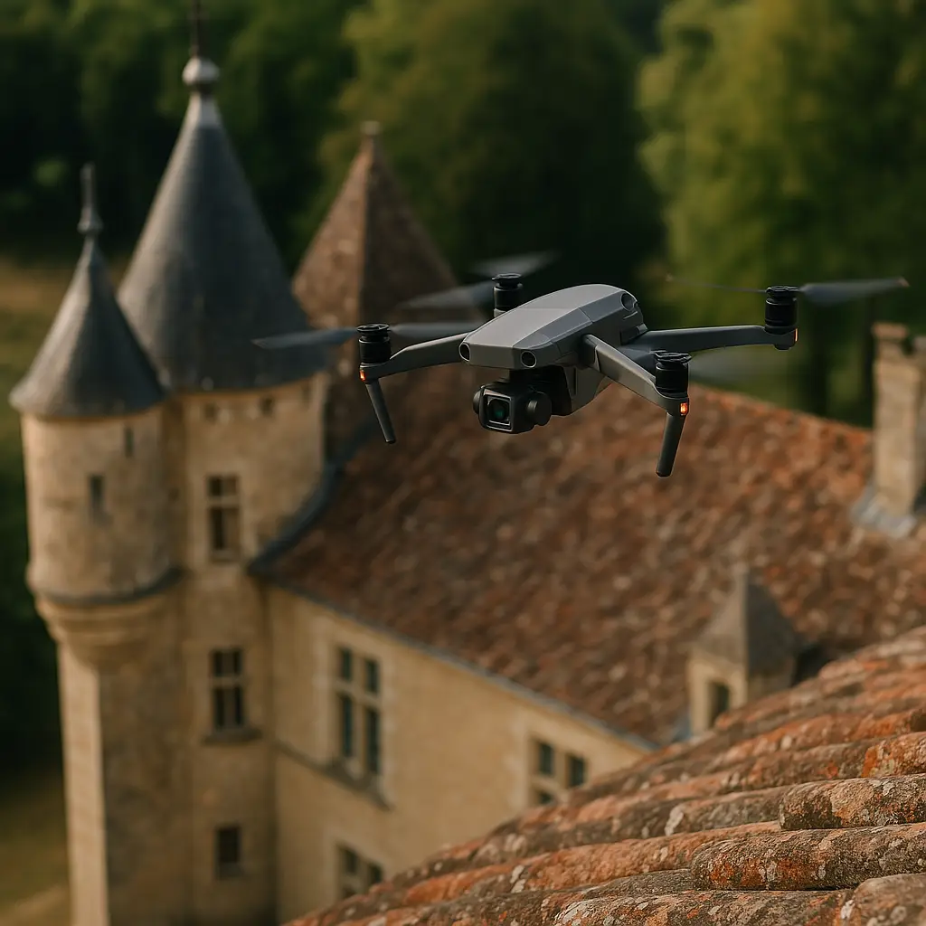 Inspection toiture drone